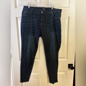 Women’s KUT indigo Dayna skinny jean NWT 16